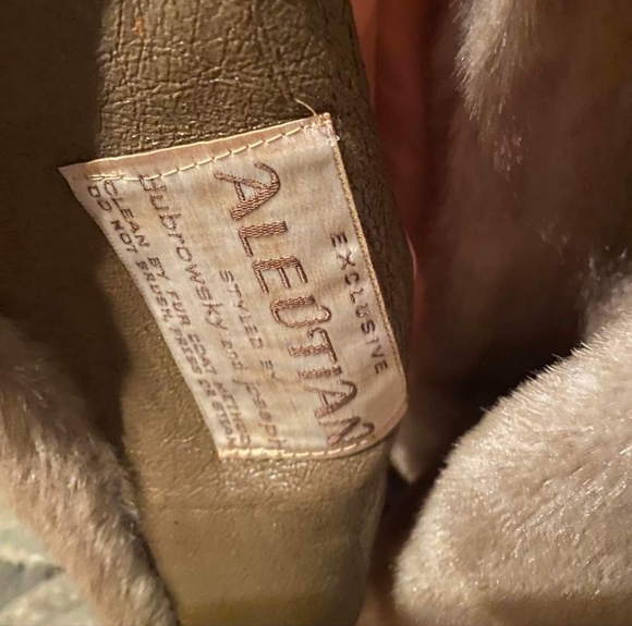 Fuax  mink, fur, vintage - Picture 4 of 4